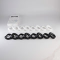 GABY ELIXIR starter kit of black and white magnetic nasal dilators for anti-snoring and improved sleep.
